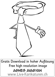 Krawatte Office Business Chef Vorgesetzter Boss Manager office worker business presentation Hand zeigen Hinweisen vorstellen Vorstellung stolz Projekt abgeschlossen schwarzweiss black and white Cartoon Comic Karikatur Clipart Zeichnung Bild Illustration image painting kostenlos Gratisbild free image Thumbnail