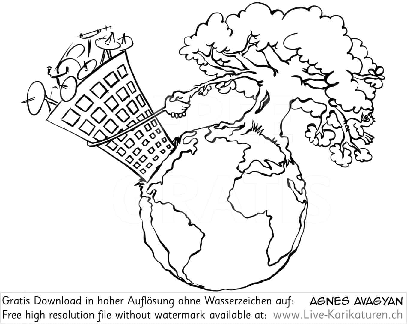 Erde Oekologie Umweltschutz Nachhaltigkeit Agnes Karikaturen Webseite Funktioniert Aber Design Ist Temporar Entfernt