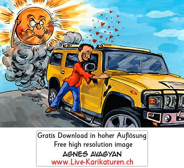 SUV Jeep Auto Gestank Abgase Umweltverschmutzung Oekologie Autonarr Autoliebhaber Autofan Abgase Auspuff Agnes Live-Karikaturen, Download, kostenlos, Gratisbild, Free image, Clipart, Comic, Cartoon, Illustration, Cartoon, Comic, Karikatur, Clipart, Zeichnung, Bild, Illustration, image, painting, kostenlos, Gratisbild, free image, Alleinunterhalter, Unterhaltung, Kunst, Kunsthandwerk, Firmenevent, Geschaeftsessen, Geburtstag, Hochzeit, Firmenevent, Geschenkidee, Hochzeit, Jubilaeum, Kuenstler, Live Karikaturist, Pensionierung, Messeanimation, Portraitbild zeichnen, Showkuenstler, Entertainer, Schnellzeichner, Comiczeichner, Armenian Artist from Yerevan