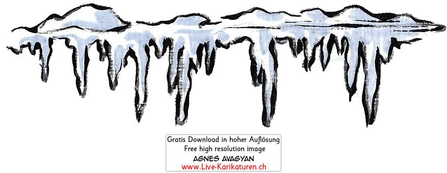 Dekoelement Eiszapfen Winter Schnee Dekoration Layoutelement Linie gefroren Weihnachten Winterzeit Agnes Live-Karikaturen, Download, kostenlos, Gratisbild, Free image, Clipart, Comic, Cartoon, Illustration, Cartoon, Comic, Karikatur, Clipart, Zeichnung, Bild, Illustration, image, painting, kostenlos, Kunst, Kunsthandwerk, Geschenkidee, Kuenstler, Live Karikaturist, Comiczeichner, Armenian Artist from Yerevan