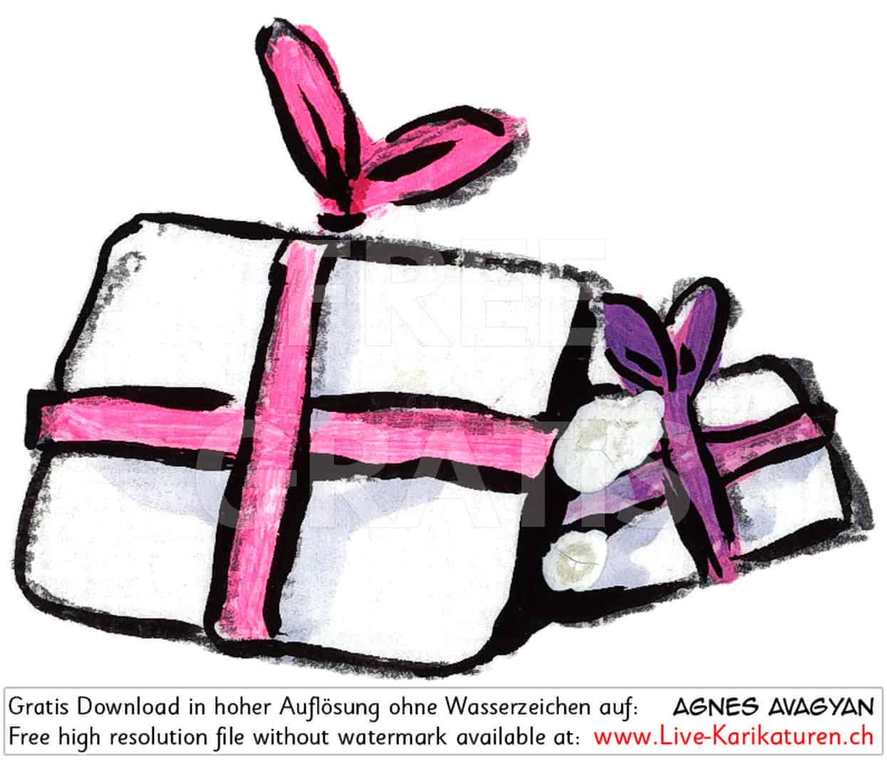 Weihnachten Geschenke Weiss Violett Agnes Karikaturen Webseite Funktioniert Aber Design Ist Temporar Entfernt