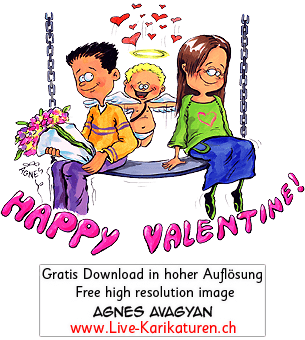 Valentinstag Schaukel Engelchen Herzchen Blumenstrauss Blumen Geschenk Junge Mädchen herzig süss Valentin Liebe Love Amour Verliebte verliebt Sehnsucht Romantik romantisch Rendezvous Liebesgeständnis Liebesbrief Agnes Karikaturen gratis free Clipart Comic Cartoon Zeichnung c transparent