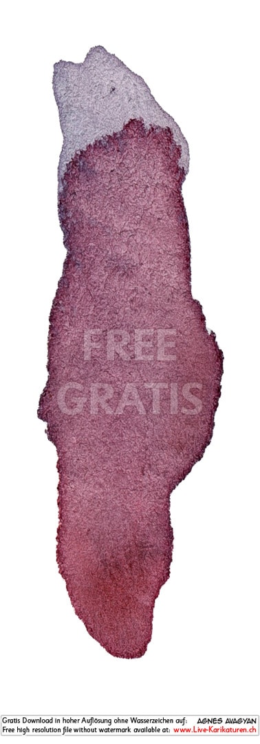 Farbe violett Klecks Farbklecks Farbverlauf Spritzer Kleckser Gemaelde Fleck Flecken Deko Aquarell Agnes Live-Karikaturen Karikaturistin Cartoon Comic Karikatur Clipart Zeichnung handgezeichnet gemalt Bild Illustration image painting Download kostenlos Gratisbild free image