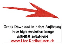 Pfeil arrow Zeiger Richtungsweiser Symbol Icon Zeichen rot handgezeichnet Agnes Live-Karikaturen Karikaturistin Cartoon Comic Karikatur Clipart Zeichnung handgezeichnet gemalt Bild Illustration image painting Download kostenlos Gratisbild free image