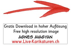 Pfeil arrow Zeiger Richtungsweiser Symbol Icon Zeichen rot handgezeichnet Agnes Live-Karikaturen Karikaturistin Cartoon Comic Karikatur Clipart Zeichnung handgezeichnet gemalt Bild Illustration image painting Download kostenlos Gratisbild free image