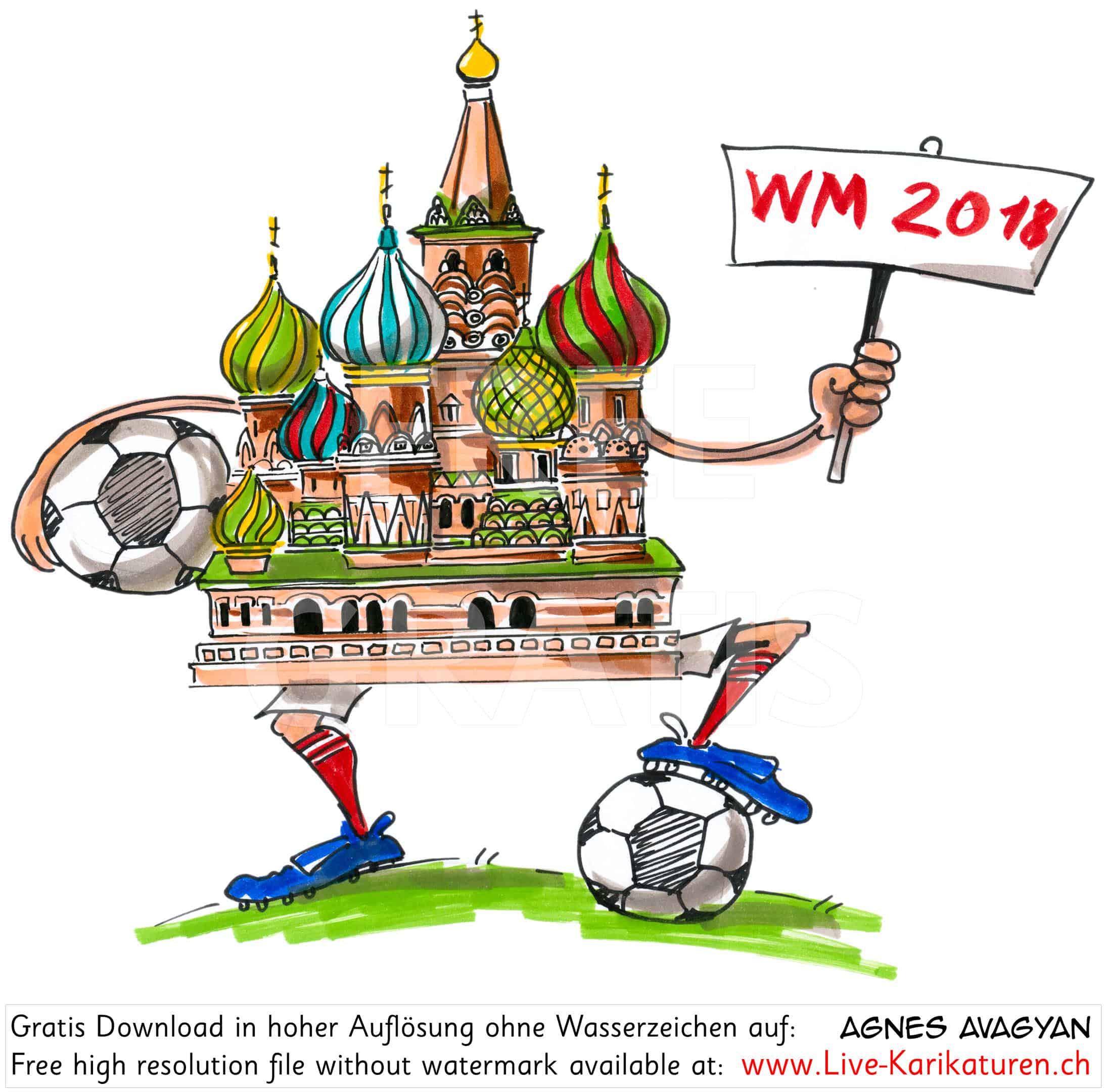 Fussball, WM, Weltmeisterschaft, 2018, Russland, Agnes Live-Karikaturen, Clipart, Comic, Cartoon, Illustration, Cartoon, Comic, Karikatur, Zeichnung, Download, kostenlos, Gratisbild, gratis, free, Kunst, Kuenstler, Live Karikaturist, Comiczeichner, Armenia