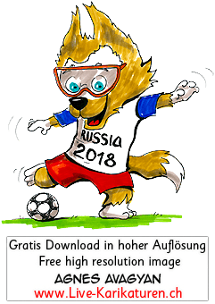 Fussball, WM, Weltmeisterschaft, 2018, Russland, Agnes Live-Karikaturen, Clipart, Comic, Cartoon, Illustration, Cartoon, Comic, Karikatur, Zeichnung, Download, kostenlos, Gratisbild, gratis, free, Kunst, Kuenstler, Live Karikaturist, Comiczeichner, Armenia