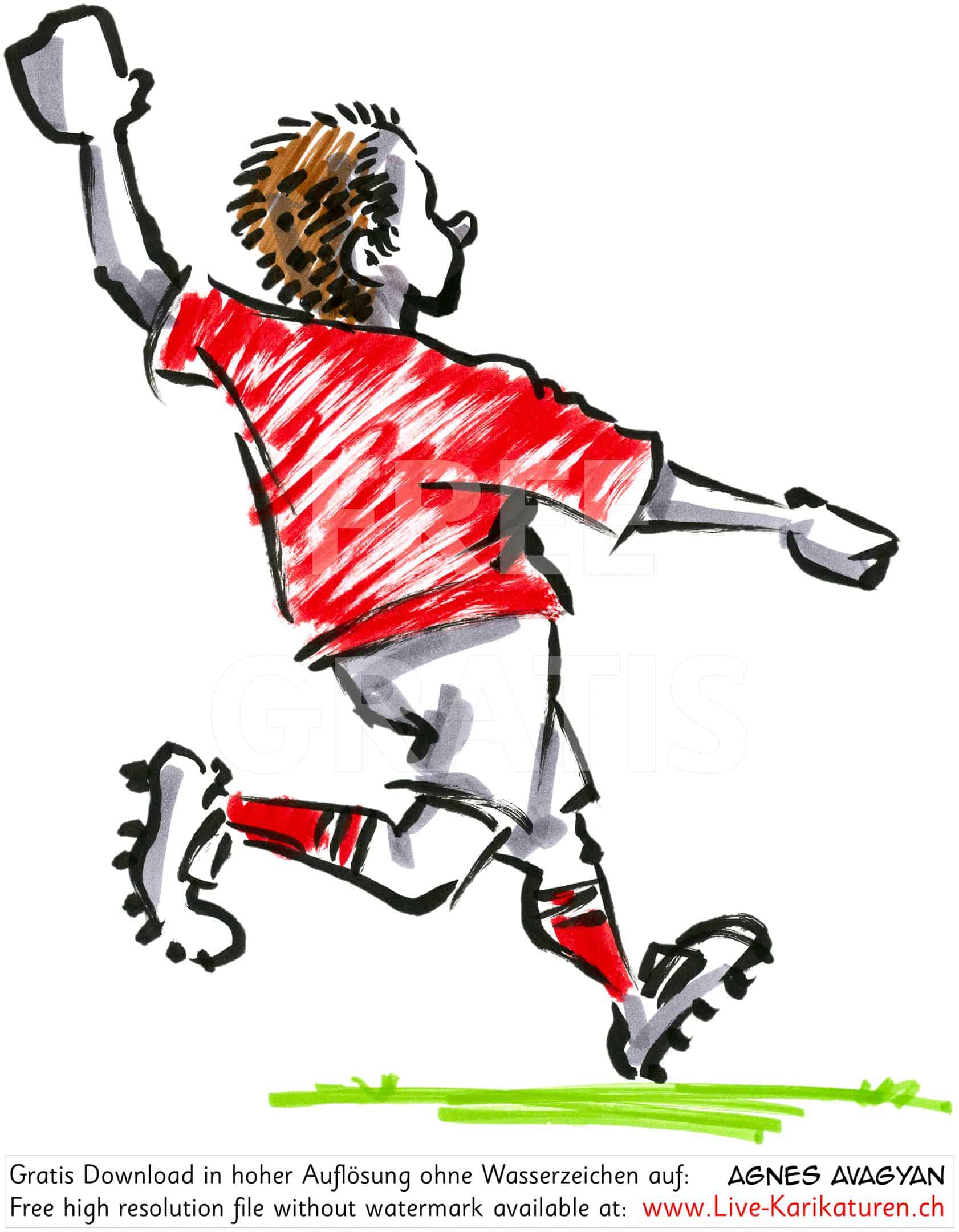 Fussball, WM, Weltmeisterschaft, 2018, Russland, Agnes Live-Karikaturen, Clipart, Comic, Cartoon, Illustration, Cartoon, Comic, Karikatur, Zeichnung, Download, kostenlos, Gratisbild, gratis, free, Kunst, Kuenstler, Live Karikaturist, Comiczeichner, Armenia