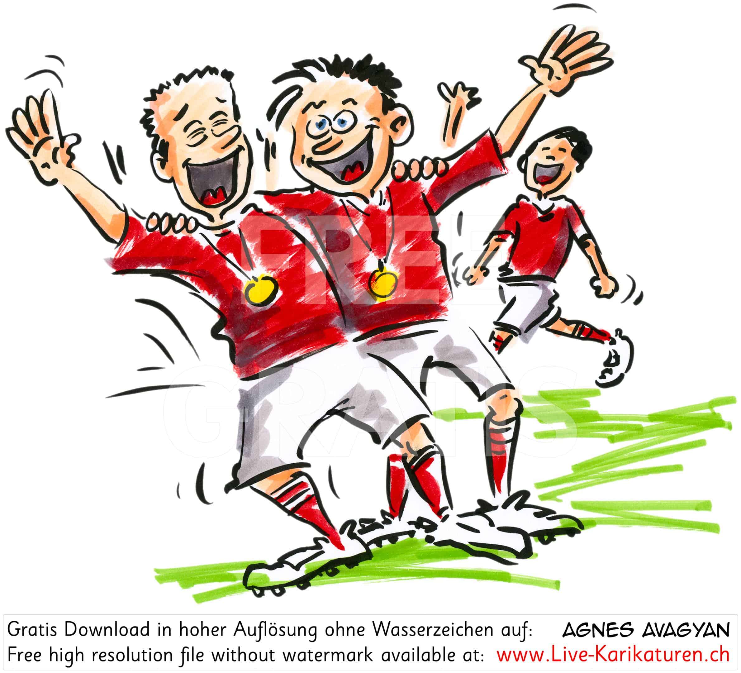 Fussball, WM, Weltmeisterschaft, 2018, Russland, Agnes Live-Karikaturen, Clipart, Comic, Cartoon, Illustration, Cartoon, Comic, Karikatur, Zeichnung, Download, kostenlos, Gratisbild, gratis, free, Kunst, Kuenstler, Live Karikaturist, Comiczeichner, Armenia