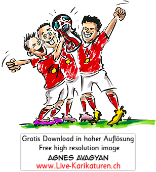 Fussball, WM, Weltmeisterschaft, 2018, Russland, Agnes Live-Karikaturen, Clipart, Comic, Cartoon, Illustration, Cartoon, Comic, Karikatur, Zeichnung, Download, kostenlos, Gratisbild, gratis, free, Kunst, Kuenstler, Live Karikaturist, Comiczeichner, Armenia