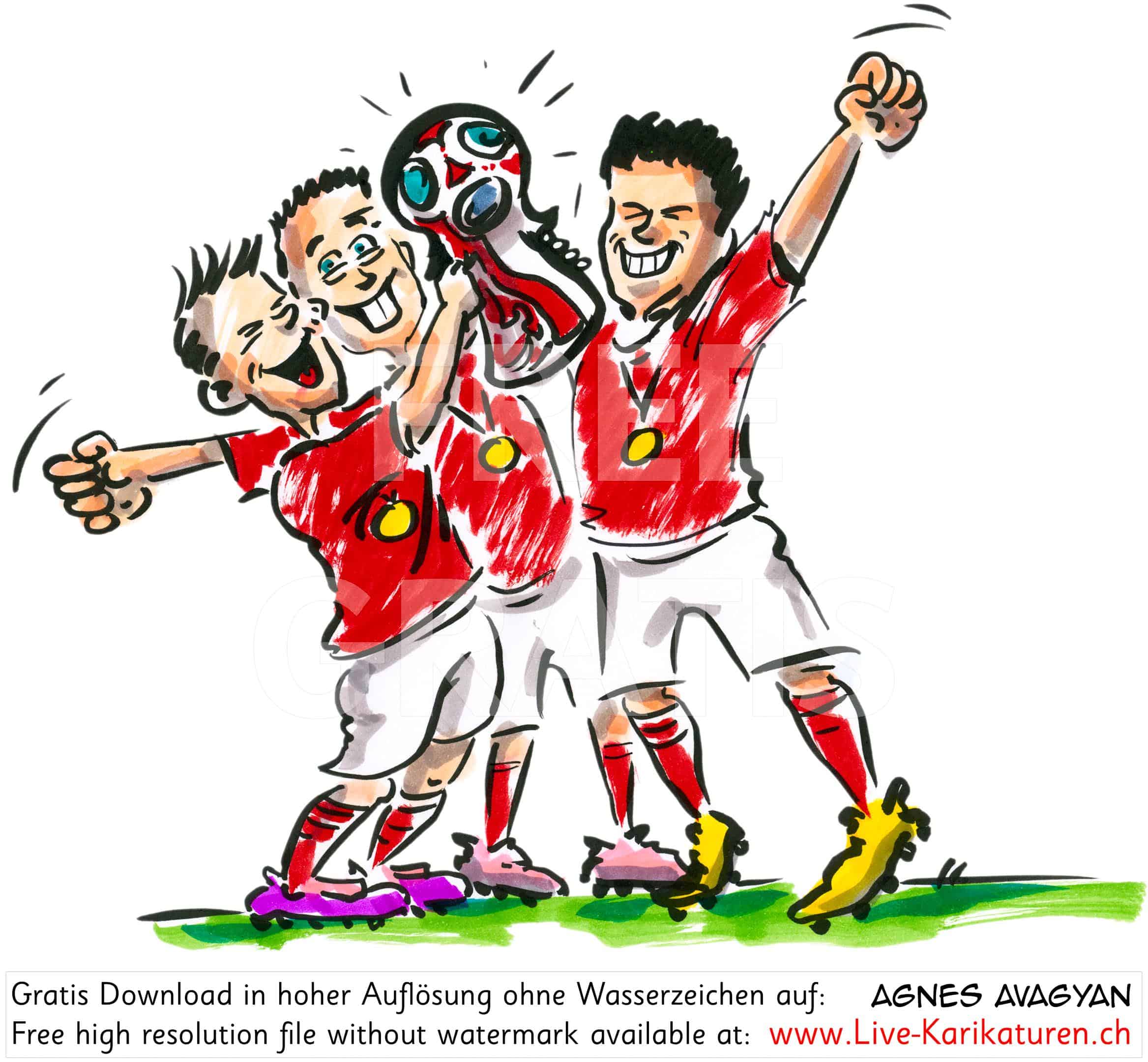 Fussball, WM, Weltmeisterschaft, 2018, Russland, Agnes Live-Karikaturen, Clipart, Comic, Cartoon, Illustration, Cartoon, Comic, Karikatur, Zeichnung, Download, kostenlos, Gratisbild, gratis, free, Kunst, Kuenstler, Live Karikaturist, Comiczeichner, Armenia