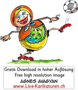 Fussball, WM, Weltmeisterschaft, 2018, Russland, Agnes Live-Karikaturen, Clipart, Comic, Cartoon, Illustration, Cartoon, Comic, Karikatur, Zeichnung, Download, kostenlos, Gratisbild, gratis, free, Kunst, Kuenstler, Live Karikaturist, Comiczeichner, Armenia