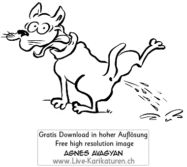 Hund, Pipi, Gassi gehen, kleines Geschaeft, pinkeln, Agnes Live-Karikaturen, Clipart, Comic, Cartoon, Illustration, Cartoon, Comic, Karikatur, Zeichnung, Download, kostenlos, Gratisbild, gratis, free, Kunst, Kuenstler, Live Karikaturist, Comiczeichner, Armenia