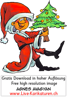 Weihnachtself, Tannenbaum, Riesenmuetze, schwarze Muetze, Christbaumkugeln, Weihnachtself, froehlich, lustig, Smile, Weihnachten, Agnes Live-Karikaturen, Download, kostenlos, Gratisbild, Free image, Clipart, Comic, Cartoon, Illustration, Cartoon, Comic, Karikatur, Clipart, Zeichnung, Bild, Illustration, image, painting, kostenlos, Gratisbild, free image, Alleinunterhalter, Unterhaltung, Kunst, Kunsthandwerk, Firmenevent, Geschaeftsessen, Geburtstag, Hochzeit, Firmenevent, Geschenkidee, Hochzeit, Jubilaeum, Kuenstler, Live Karikaturist, Pensionierung, Messeanimation, Portraitbild zeichnen, Showkuenstler, Entertainer, Schnellzeichner, Comiczeichner, Armenian Artist from Yerevan