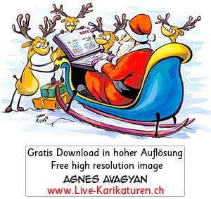 Weihnachtsmann, Wagen, Rentier, Computer, Santa Claus, Paeckli, Schlitten, Weg suchen, Navigation, Geweih, Muetze, Agnes Live-Karikaturen, Download, kostenlos, Gratisbild, Free image, Clipart, Comic, Cartoon, Illustration, Cartoon, Comic, Karikatur, Clipart, Zeichnung, Bild, Illustration, image, painting, kostenlos, Gratisbild, free image, Alleinunterhalter, Unterhaltung, Kunst, Kunsthandwerk, Firmenevent, Geschaeftsessen, Geburtstag, Hochzeit, Firmenevent, Geschenkidee, Hochzeit, Jubilaeum, Kuenstler, Live Karikaturist, Pensionierung, Messeanimation, Portraitbild zeichnen, Showkuenstler, Entertainer, Schnellzeichner, Comiczeichner, Armenian Artist from Yerevan