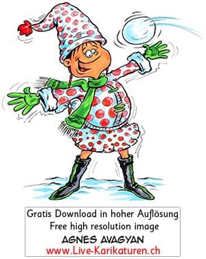 Winter, Maedchen, Schneeball, Muetze, Spass, Freude, Punkte, weiss, rot, gruene Handschuhe, Schal, Spass, Schneeballschlacht, Girl, Frau, Stiefel, Zipfelmuetze, Rock, Agnes Live-Karikaturen, Download, kostenlos, Gratisbild, Free image, Clipart, Comic, Cartoon, Illustration, Cartoon, Comic, Karikatur, Clipart, Zeichnung, Bild, Illustration, image, painting, kostenlos, Gratisbild, free image, Alleinunterhalter, Unterhaltung, Kunst, Kunsthandwerk, Firmenevent, Geschaeftsessen, Geburtstag, Hochzeit, Firmenevent, Geschenkidee, Hochzeit, Jubilaeum, Kuenstler, Live Karikaturist, Pensionierung, Messeanimation, Portraitbild zeichnen, Showkuenstler, Entertainer, Schnellzeichner, Comiczeichner, Armenian Artist from Yerevan