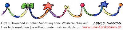Girlande bunt farbenfroh Stern Kugel Weihnachten Xmas Dekoration Deko Agnes Live-Karikaturen, Download, kostenlos, Gratisbild, Free image, Clipart, Comic, Cartoon, Illustration, Cartoon, Comic, Karikatur, Clipart, Zeichnung, Bild, Illustration, image, painting, kostenlos, Kunst, Kunsthandwerk, Geschenkidee, Kuenstler, Live Karikaturist, Comiczeichner, Armenian Artist from Yerevan