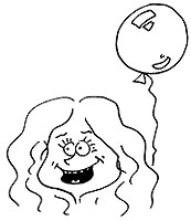 Gesicht Portraet Charakter handgezeichnet Mensch Kopf schwarzweiss Agnes Live-Karikaturen Karikaturistin Cartoon Comic Karikatur Clipart Zeichnung handgezeichnet gemalt Bild Illustration image painting Download kostenlos Gratisbild free image