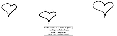 Herz Herzchen Herzen handgezeichnet handgemalt schwarzweiss Gruppe Hochzeit Valentinstag Agnes Live-Karikaturen Karikaturistin Cartoon Comic Karikatur Clipart Zeichnung handgezeichnet gemalt Bild Illustration image painting Download kostenlos Gratisbild free image