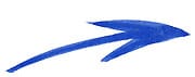 Pfeil arrow Zeiger Richtungsweiser Symbol Icon Zeichen blau handgezeichnet Agnes Live-Karikaturen Karikaturistin Cartoon Comic Karikatur Clipart Zeichnung handgezeichnet gemalt Bild Illustration image painting Download kostenlos Gratisbild free image
