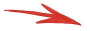 Pfeil arrow Zeiger Richtungsweiser Symbol Icon Zeichen rot handgezeichnet Agnes Live-Karikaturen Karikaturistin Cartoon Comic Karikatur Clipart Zeichnung handgezeichnet gemalt Bild Illustration image painting Download kostenlos Gratisbild free image