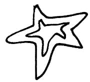 Stern Star Party Seestern wild schwarzweiss selbst gezeichnet handgezeichnet Agnes Live-Karikaturen Karikaturistin Cartoon Comic Karikatur Clipart Zeichnung handgezeichnet gemalt Bild Illustration image painting Download kostenlos Gratisbild free image