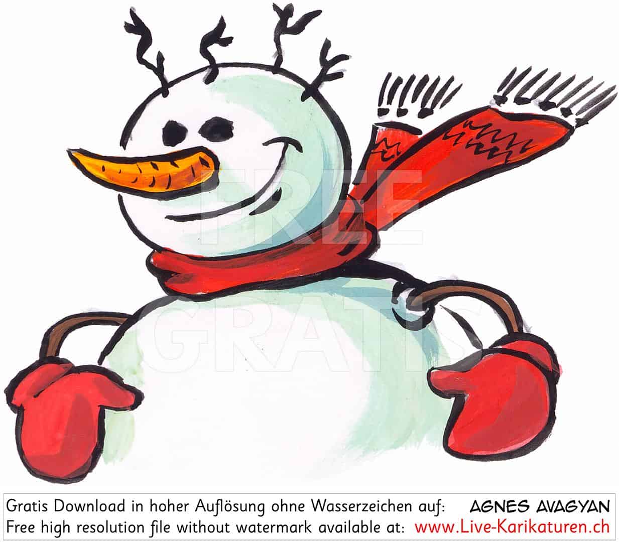 Winter Schneemann Schal Karotte Lustig Handschuhe Agnes Karikaturen Webseite Funktioniert Aber Design Ist Temporar Entfernt