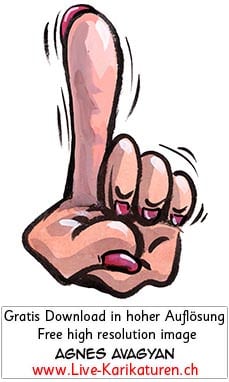 Finger, Frau, Naegel, Nails, Zeigefinger, Warnen, Warnung, Nein, Achtung, Verbot, Schnitzelbaenke 2020, Urbi@Orbi, Luzerner Fasnacht, Agnes Live-Karikaturen, Clipart, Comic, Cartoon, Illustration, Cartoon, Comic, Karikatur, Zeichnung, Download, kostenlos, Gratisbild, gratis, free, Kunst, Kuenstler, Live Karikaturist, Comiczeichner, Armenia