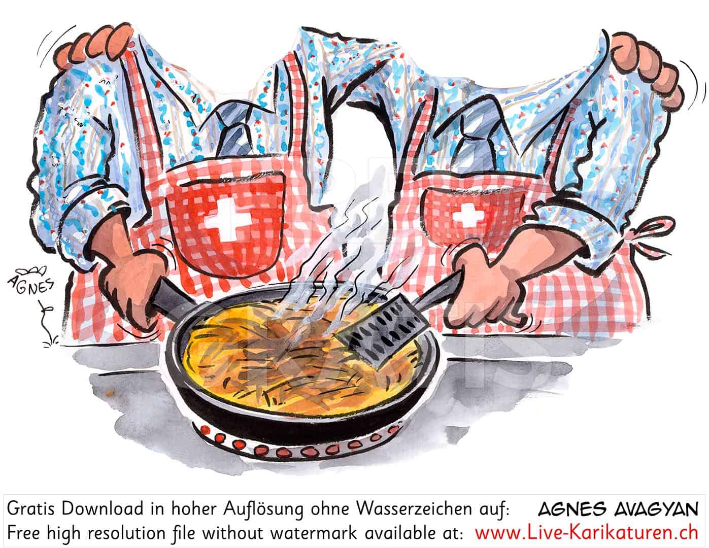 Roesti, Kopflos Bild, Kopf einfuegen, ohne Kopf, Fotowand, Guckloch, Schuerze, Schweiz, traditionell, zwei Maenner, Schnitzelbaenke, Urbi@Orbi, Luzerner Fasnacht, Agnes Live-Karikaturen, Clipart, Comic, Cartoon, Illustration, Cartoon, Comic, Karikatur, Zeichnung, Download, kostenlos, Gratisbild, gratis, free, Kunst, Kuenstler, Live Karikaturist, Comiczeichner, Armenia