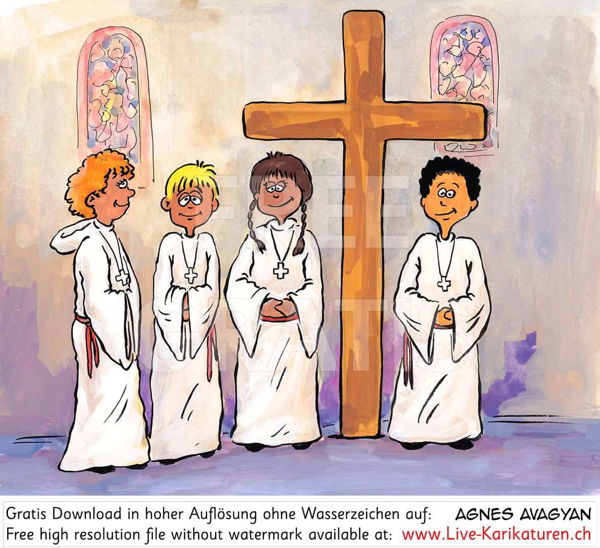 Karfreitag, Stiller Freitag, Hoher Freitag, oesterliche Dreitagefeier, Triduum Sacrum, Triduum Paschale, Pascha Mysterium, Kirchenjahr, Kirchenfeiertag, christliches Festjahr, Kirche, katholisch, reformiert, Jahreskreis, Jahreskalender, Kalender, Jahreslauf, Agnes Live-Karikaturen, Clipart, Comic, Cartoon, Illustration, Cartoon, Comic, Karikatur, Zeichnung, Download, kostenlos, Gratisbild, gratis, free, Kunst, Kuenstler, Live Karikaturist, Comiczeichner, Armenia