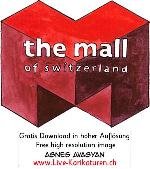 Mall of Switzerland, Logo, Einkaufszentrum Ebikon, Kanton Luzern, 2017, Burckhardt und Partner AG, rot, handgezeichnet, Schnitzelbaenke, Urbi@Orbi, Luzerner Fasnacht, Agnes Live-Karikaturen, Clipart, Comic, Cartoon, Illustration, Cartoon, Comic, Karikatur, Zeichnung, Download, kostenlos, Gratisbild, gratis, free, Kunst, Kuenstler, Live Karikaturist, Comiczeichner, Armenia