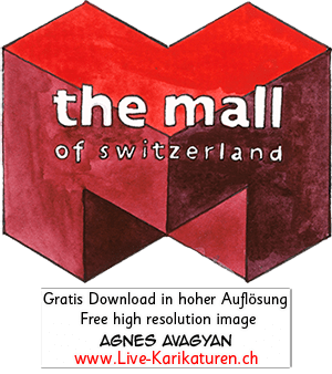 Mall of Switzerland, Logo, Einkaufszentrum Ebikon, Kanton Luzern, 2017, Burckhardt und Partner AG, rot, handgezeichnet, Schnitzelbaenke, Urbi@Orbi, Luzerner Fasnacht, Agnes Live-Karikaturen, Clipart, Comic, Cartoon, Illustration, Cartoon, Comic, Karikatur, Zeichnung, Download, kostenlos, Gratisbild, gratis, free, Kunst, Kuenstler, Live Karikaturist, Comiczeichner, Armenia