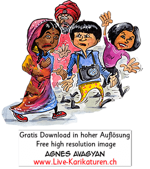 Touristen, Gruppe, wuetend, unzufrieden, Luzern, Asiaten, Inder, Japan, Kamera, ungluecklich, Schnitzelbaenke, Urbi@Orbi, Luzerner Fasnacht, Agnes Live-Karikaturen, Clipart, Comic, Cartoon, Illustration, Cartoon, Comic, Karikatur, Zeichnung, Download, kostenlos, Gratisbild, gratis, free, Kunst, Kuenstler, Live Karikaturist, Comiczeichner, Armenia