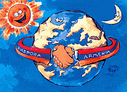 Armenien Diaspora weltweit Partnerschaft Globus