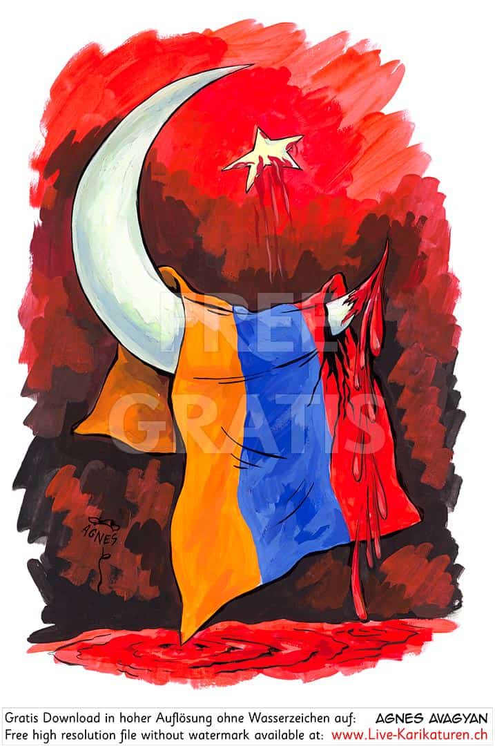 Armenien, Tuerkei, Massaker, TR, Genozid, 1915, Armeniergenozid, Assyrer, Aramaer, Pontosgriechen, Christengenozid, Christen, Jungtuerken, Voelkermord, Genocide, Agnes Karikaturen, www.Live-Karikaturen.ch, Live Karikaturistin für Unterhaltung, Künstler, Alleinunterhalter, Hochzeit, Geburtstag, Firmenevent, Geschäftsanlass, Jubiläum, Pensionierung, Geschenkidee, Portraitbild zeichnen