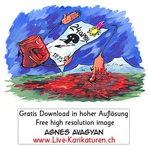 Armenien, Tuerkei, Genozid, 1915, Armeniergenozid, Assyrer, Aramaer, Pontosgriechen, Christengenozid, Christen, Jungtuerken, Voelkermord, Genocide, Agnes Karikaturen, www.Live-Karikaturen.ch, Live Karikaturistin für Unterhaltung, Künstler, Alleinunterhalter, Hochzeit, Geburtstag, Firmenevent, Geschäftsanlass, Jubiläum, Pensionierung, Geschenkidee, Portraitbild zeichnen