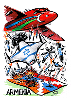 Armenien Israel arms industry export Azerbaijan