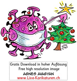 Corona, Covid19, Weihnachten, Christmas, Xmas, Feststage, 24 Dezember, Geschenke, Lametta, Weihnachtsdekoration, lustig, Fun, Character, Cartoon, Comic, Clipart, schwarzweiss, Zeichnung, Illustration, Bild, gratis, Toon, Maske, Maskenpflicht, 2020. Virus, Pandemie, Krankheit, Agnes Karikaturen, Unterhaltung, Kunst, Kunsthandwerk, Firmenevent, Geschaeftsessen, Geburtstag, Hochzeit, Firmenevent, Geschenkidee, Hochzeit