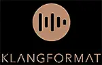 Klangformat logo schwarz x150