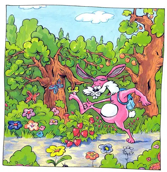 Schnellzeichner agnes impressionismus comic cartoon lustig froehlich armenien frame