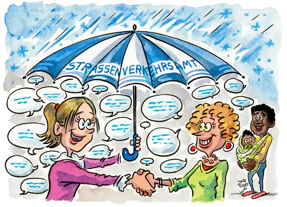 Schnellzeichner kalender malen illustration x1000 regenwetter